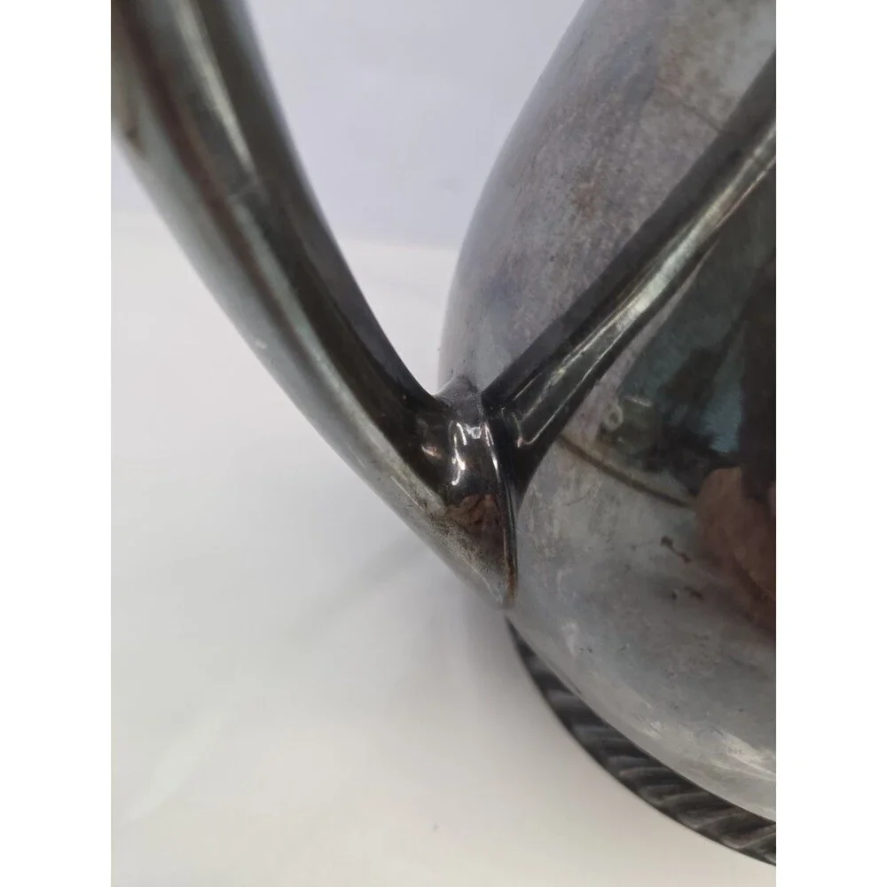 Antique 1941 WWII US Navy Large Pitcher Soldered Silver Internat Silver Co 01480